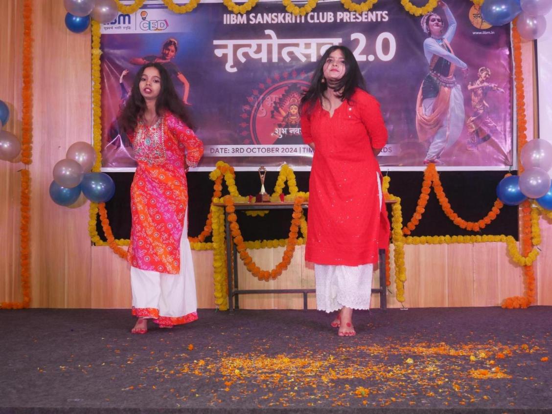 नृत्योत्सव 2.0 - Navratri Dance Competition at IIBM Patna